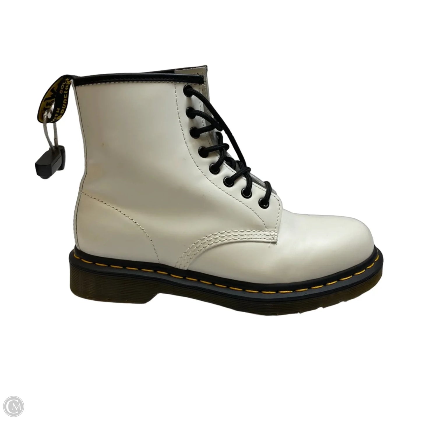 Boots Designer By Dr Martens In White, Size: 8