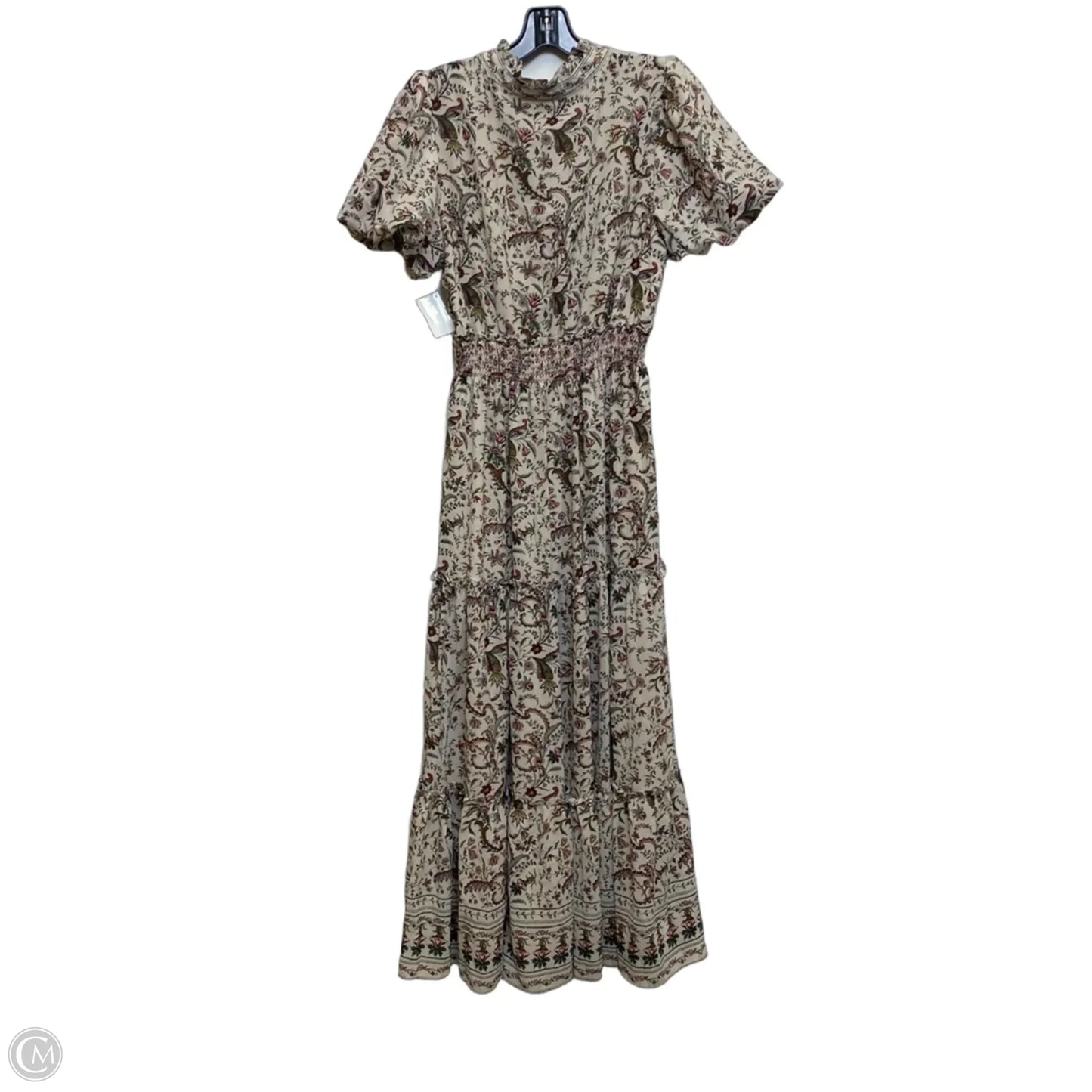 Dress Casual Maxi By Max Studio In Tan, Size: M