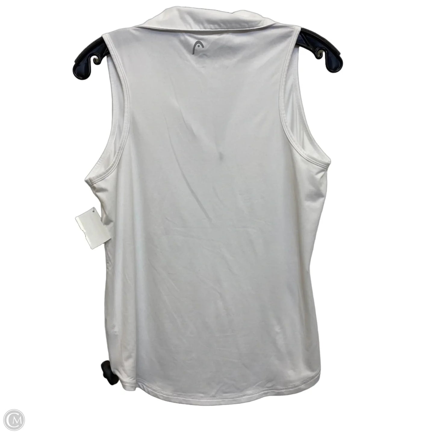 Athletic Tank Top By Head In White, Size: M