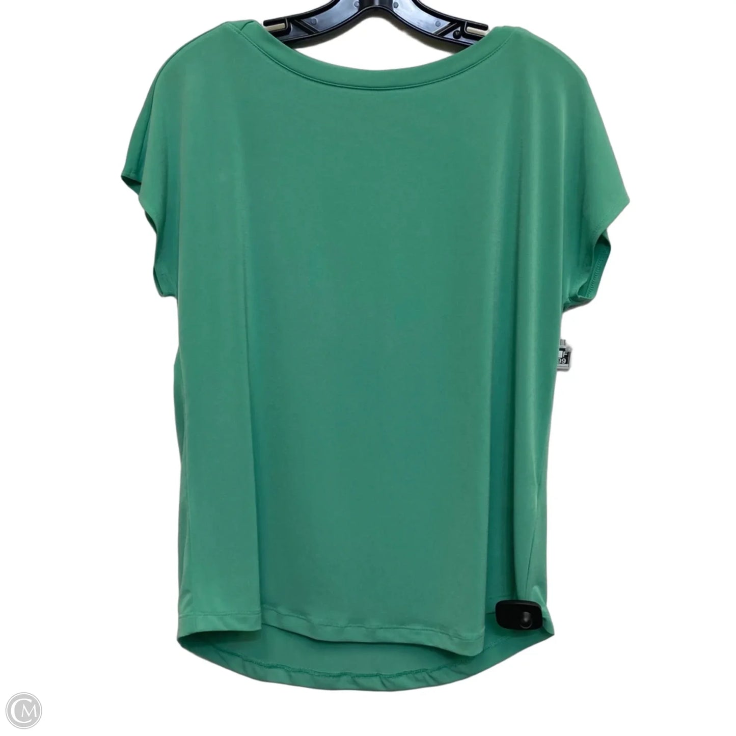 Top Short Sleeve By Chicos In Green, Size: M