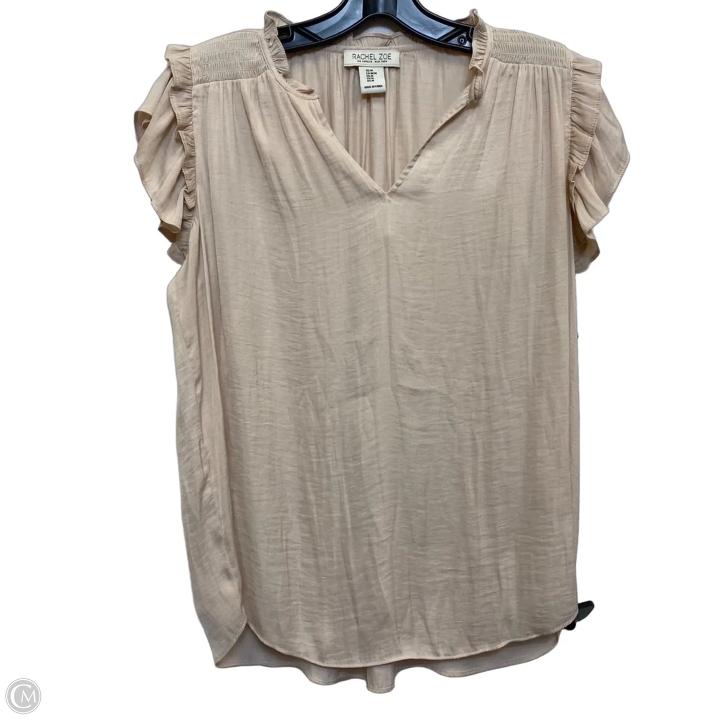Top Sleeveless By Rachel Zoe In Beige, Size: M