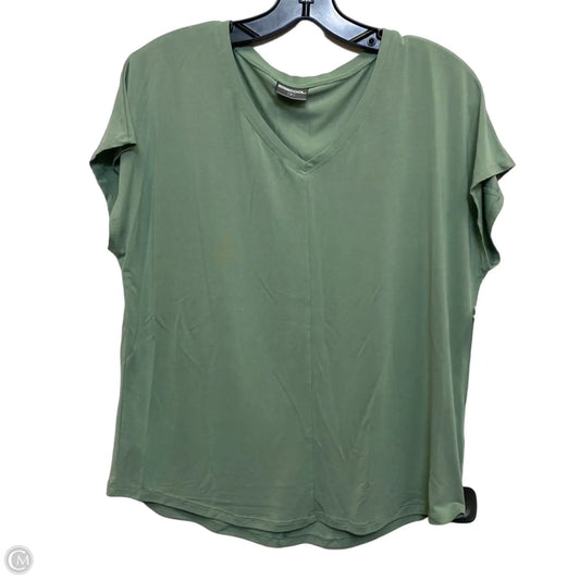Athletic Top Short Sleeve By 32 Degrees In Green, Size: S