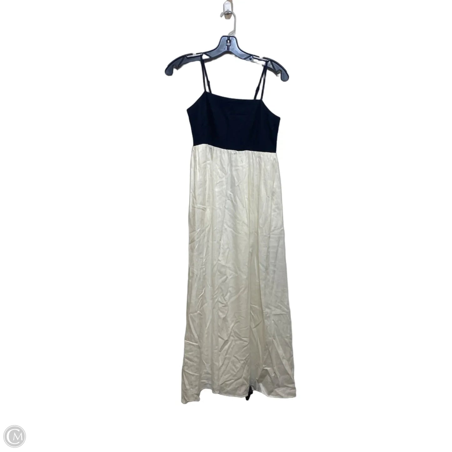 Dress Casual Midi By Ann Taylor In Black & Cream, Size: Xxsp