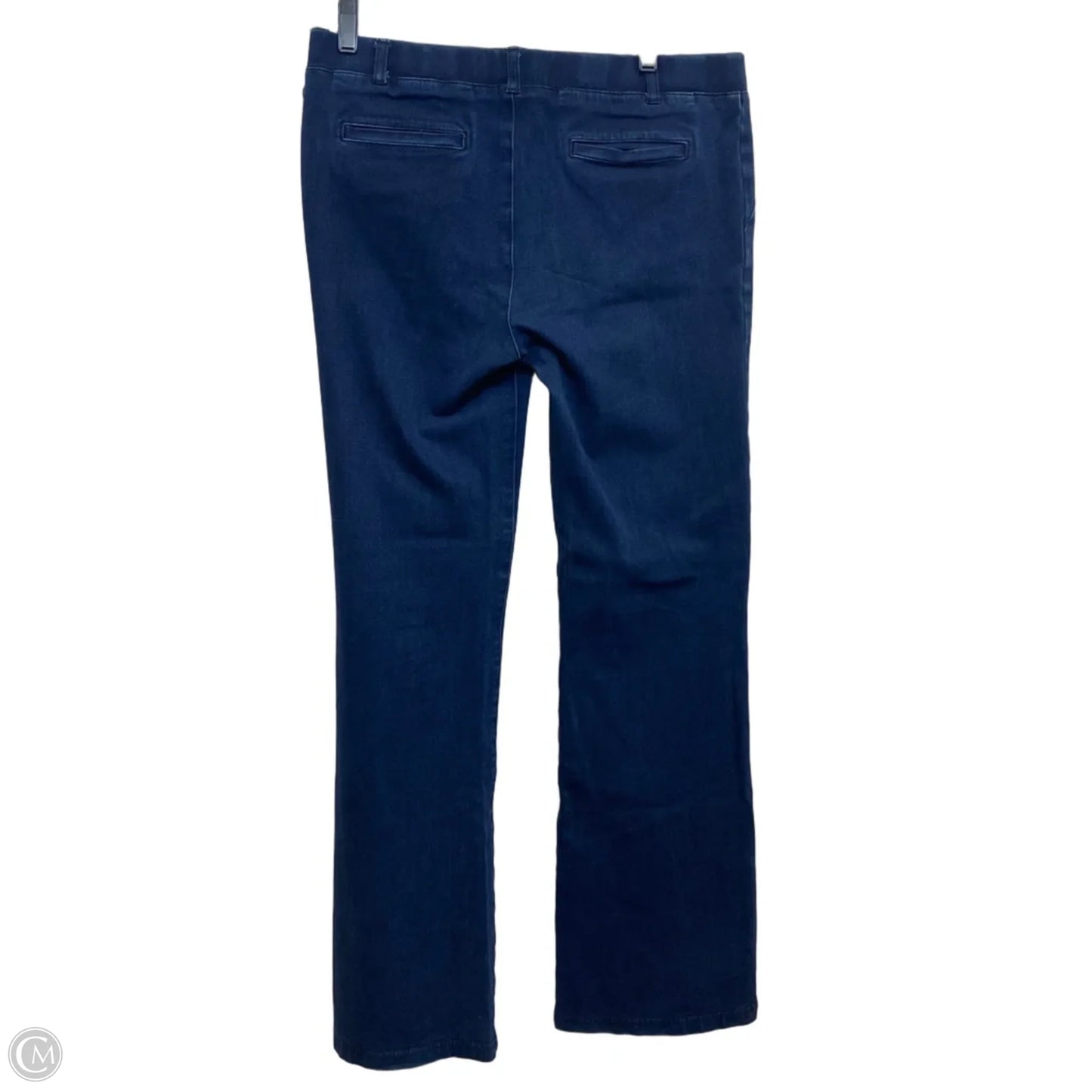 Jeans Flared By Betabrand In Blue Denim, Size: L
