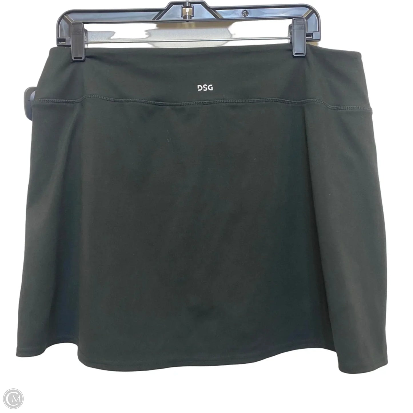 Athletic Skort By Dsg Outerwear In Black, Size: Xl