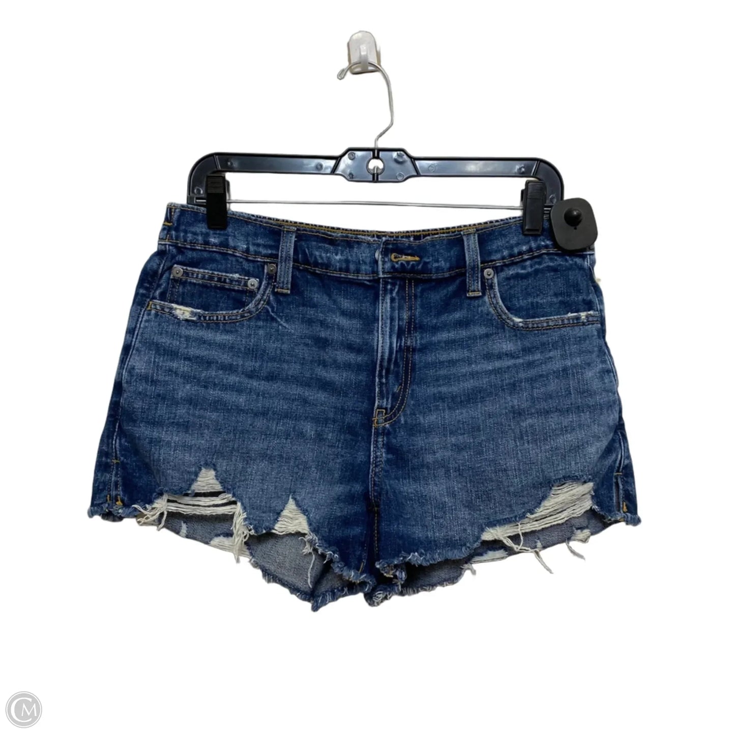 Shorts By Aerie In Blue Denim, Size: M