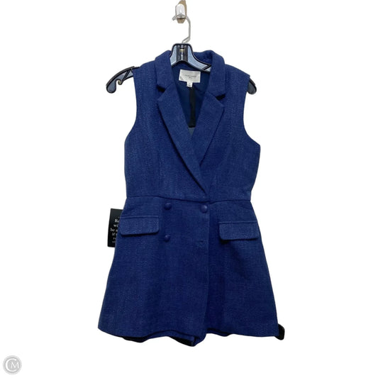 Dress Casual Short By Pomander Place In Blue, Size: S