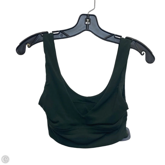 Athletic Bra Designer By Lululemon In Green, Size: Xs