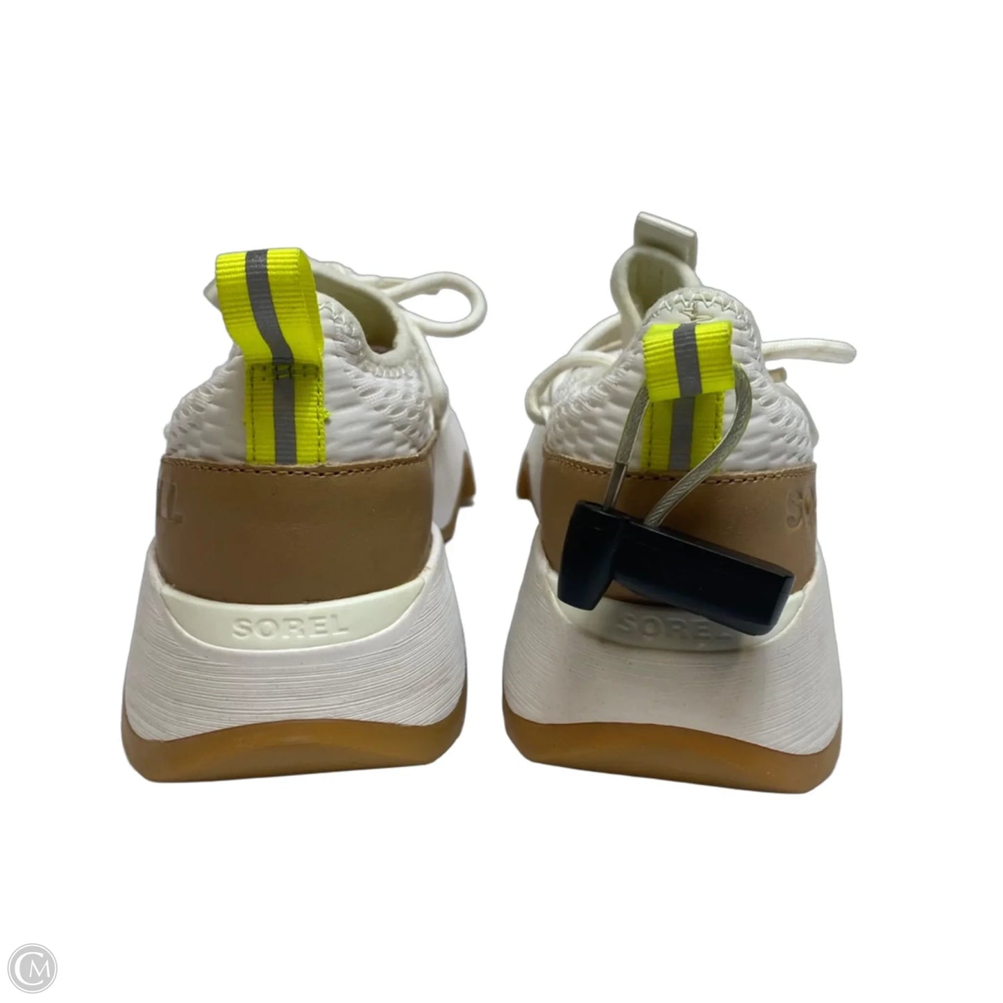 Shoes Athletic By Sorel In Brown & Cream, Size: 6