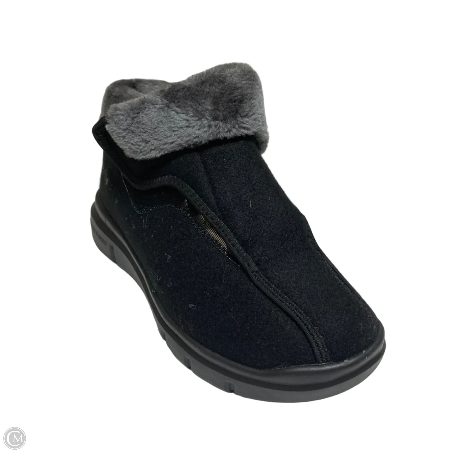 Boots Ankle Flats By Fitville In Black, Size: 10