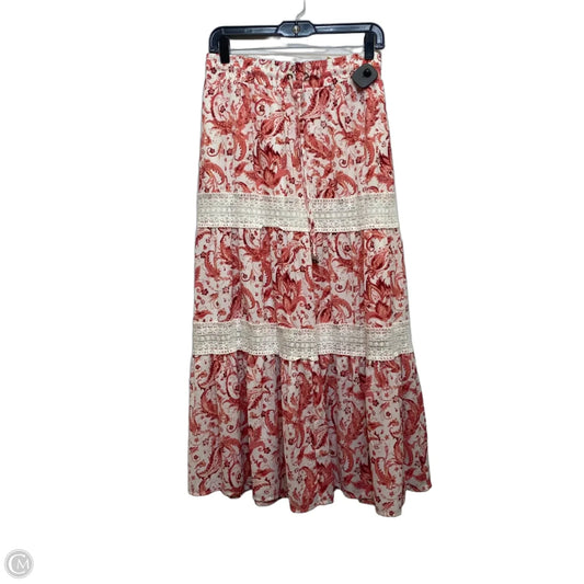 Skirt Designer By Frye In Pink, Size: M