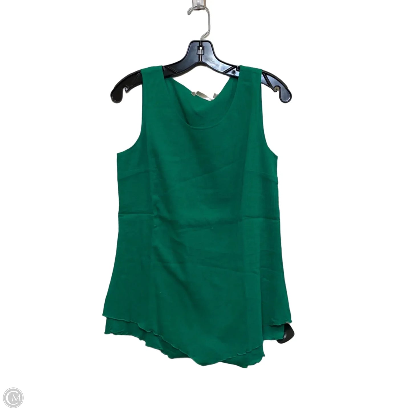 Top Sleeveless By Soft Surroundings In Green, Size: Xs