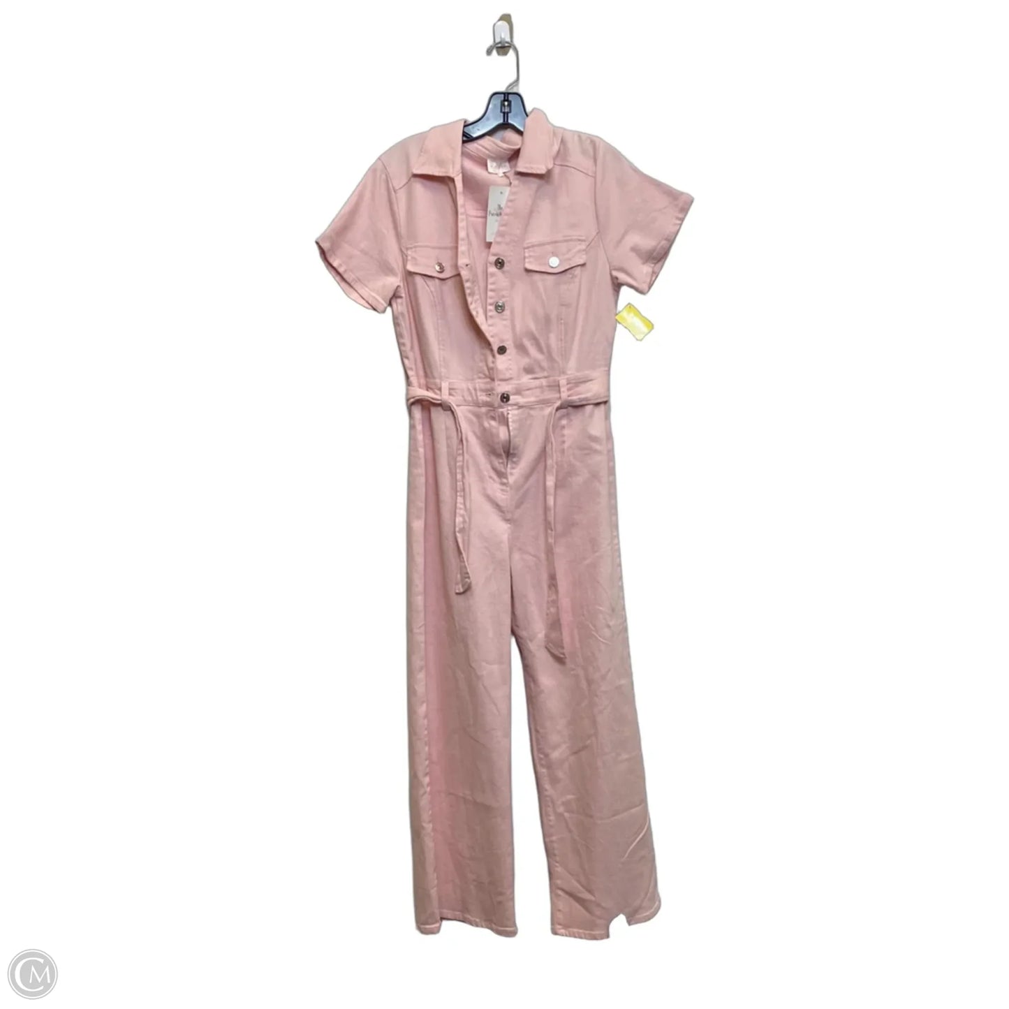Jumpsuit By Entro In Pink Denim, Size: M