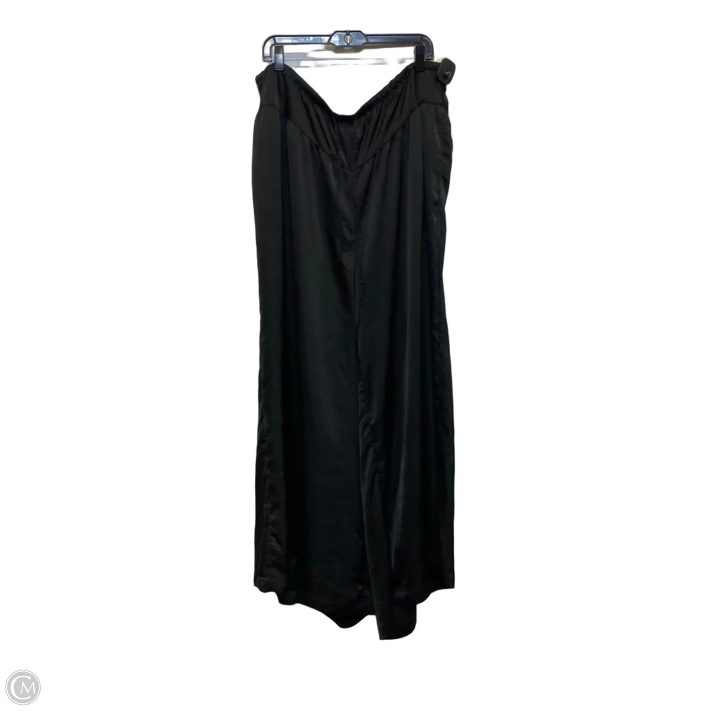 Pants Wide Leg By Belle Isle In Black, Size: 3x