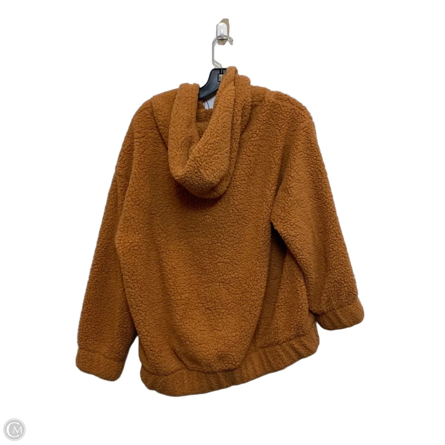 Jacket Faux Fur & Sherpa By Aerie In Brown, Size: S