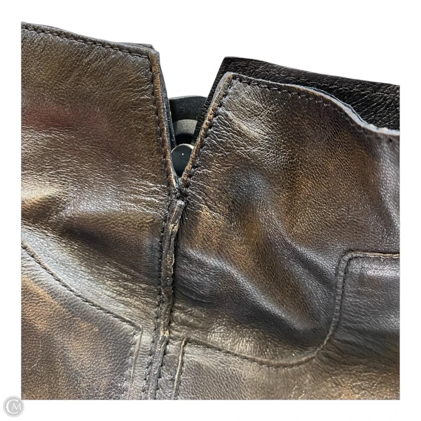 Boots Designer By Frye In Brown, Size: 9.5