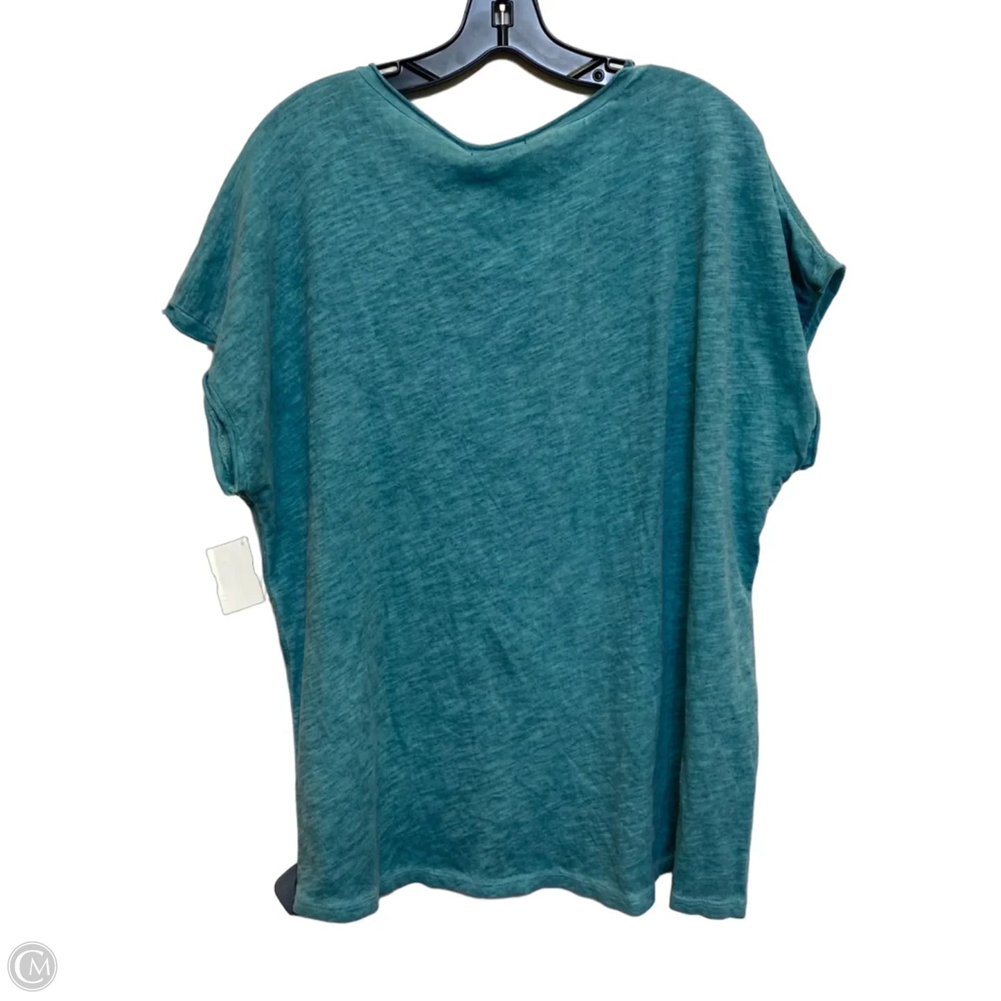 Top Short Sleeve By Tempo Paris In Green, Size: S