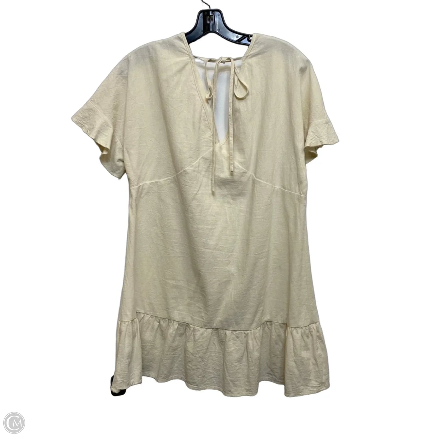 Dress Casual Short By Shein In Cream, Size: M