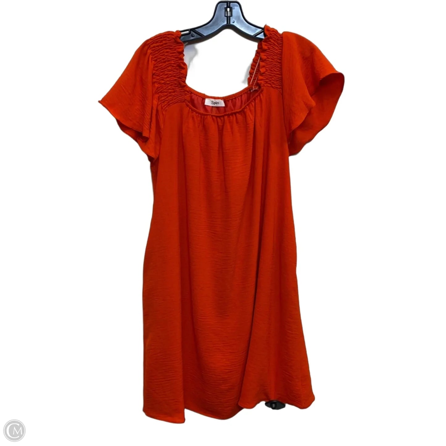 Dress Casual Short By Spin In Orange, Size: S