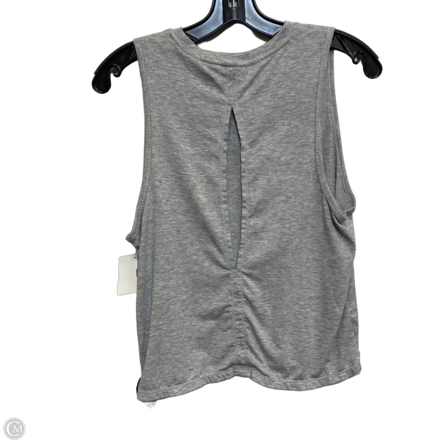 Athletic Tank Top By Reebok In Grey, Size: S