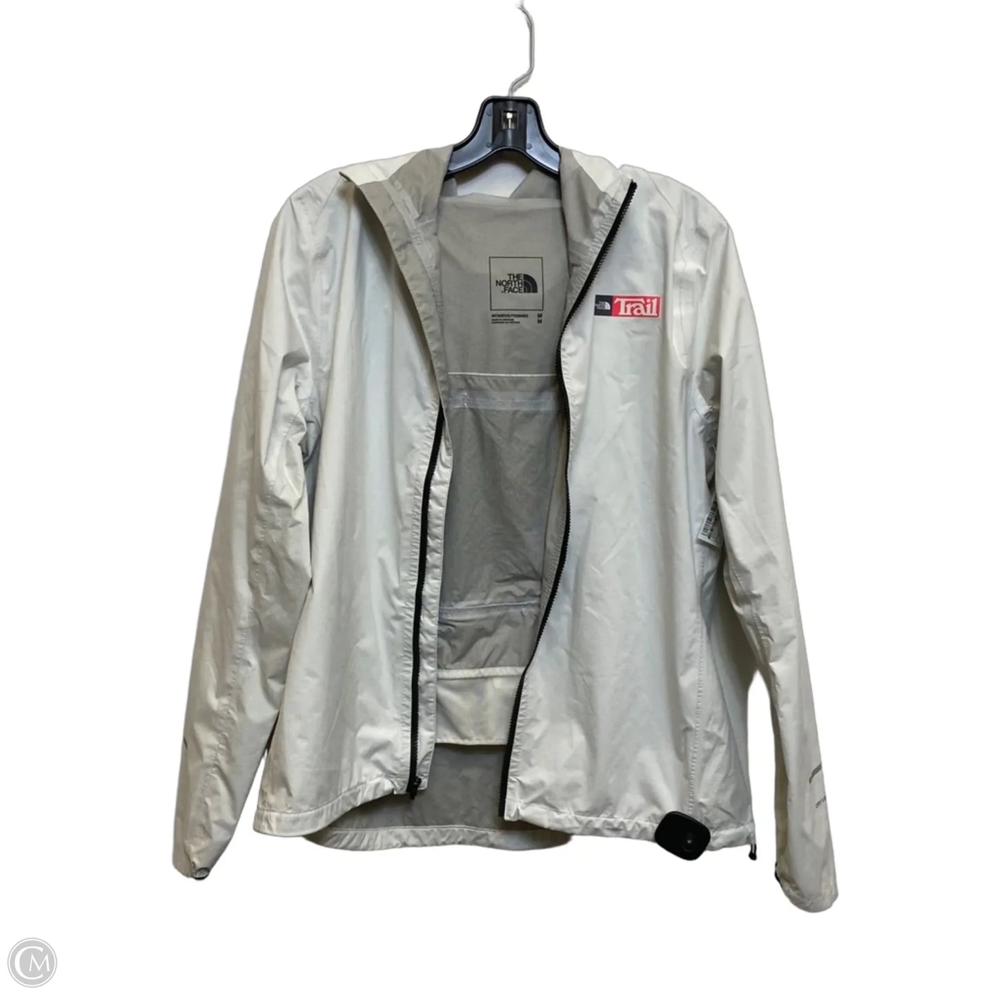 Jacket Windbreaker By The North Face In Grey, Size: M