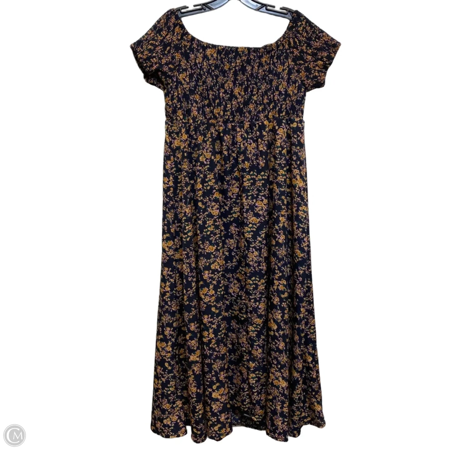 Dress Casual Maxi By Shein In Blue & Brown, Size: 2x