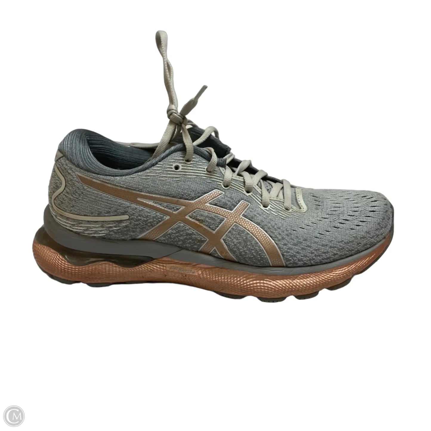 Shoes Athletic By Asics In Grey, Size: 8.5