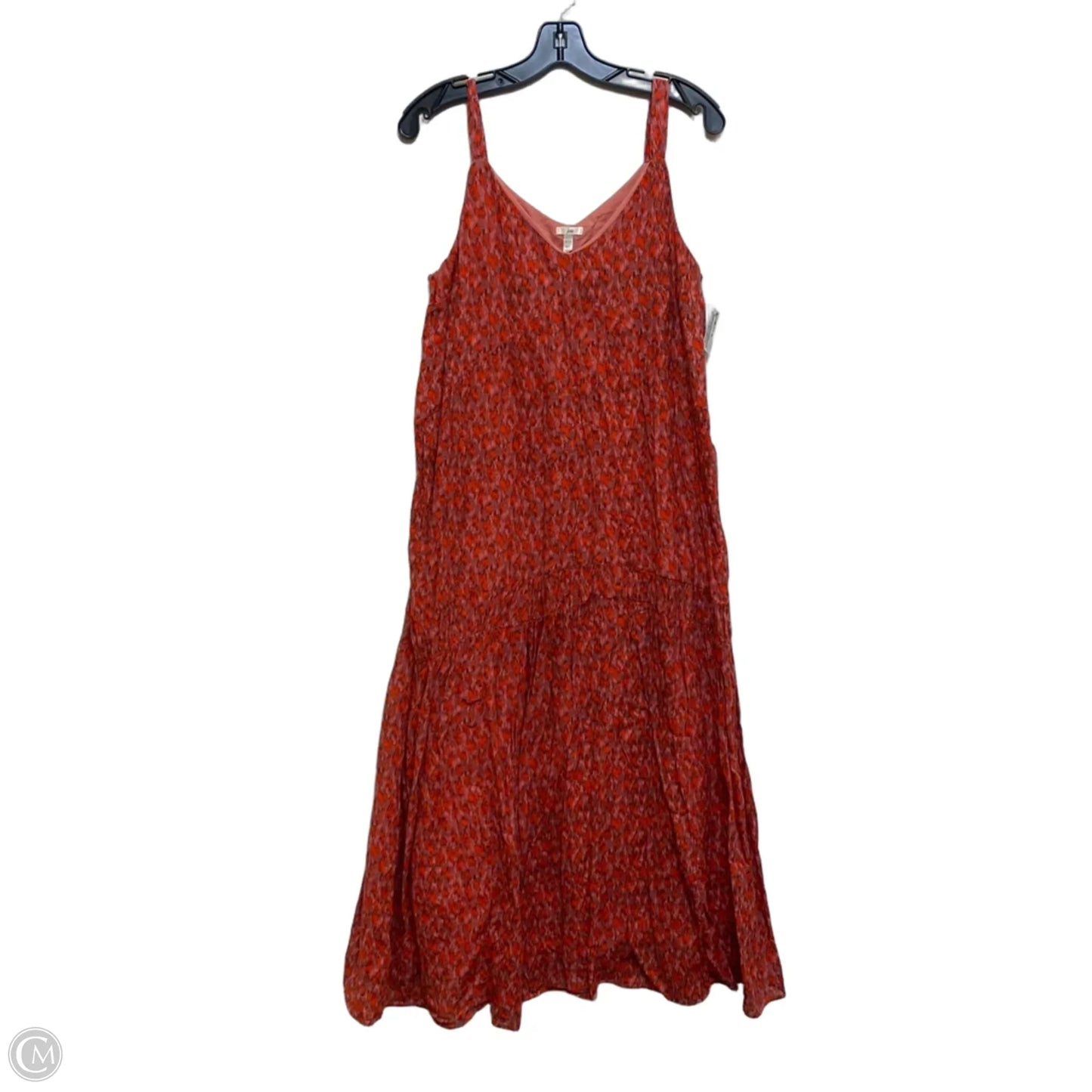 Dress Casual Maxi By Joie In Pink & Red, Size: S
