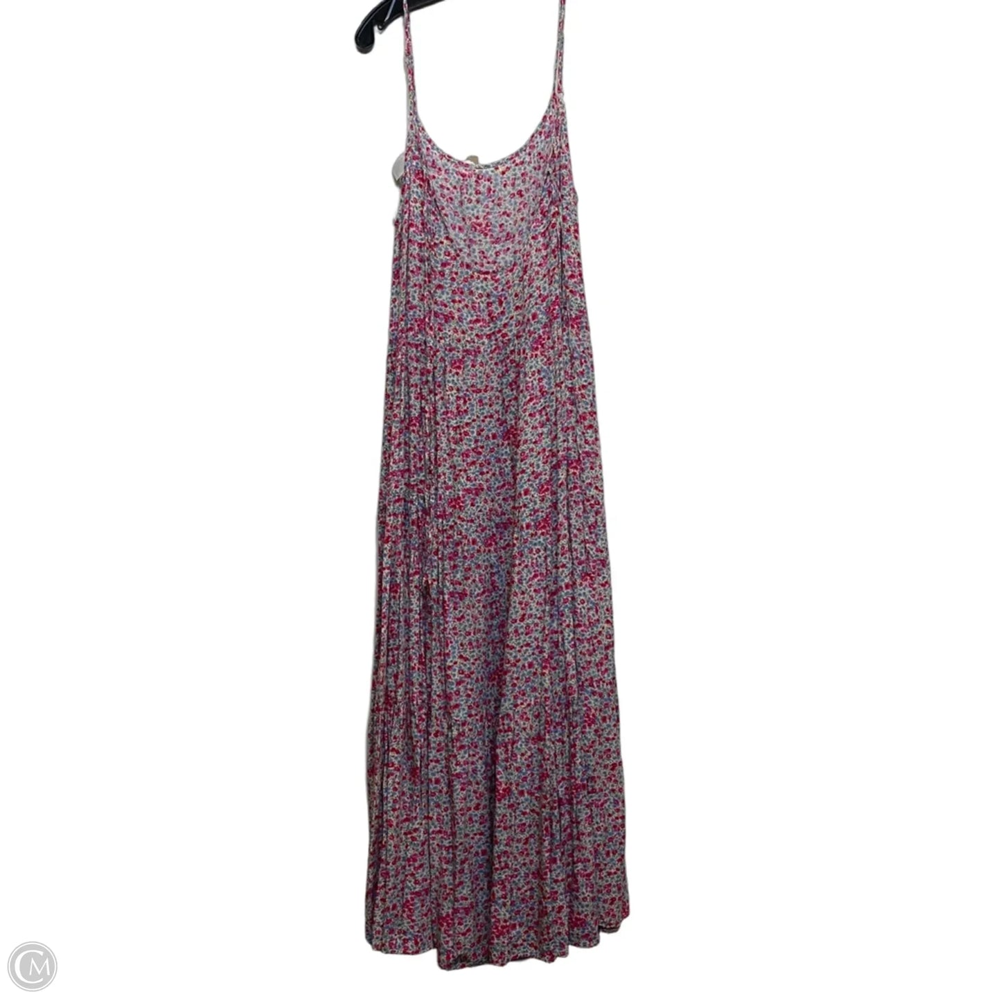 Dress Casual Maxi By Sans Souci In Blue & Pink, Size: M