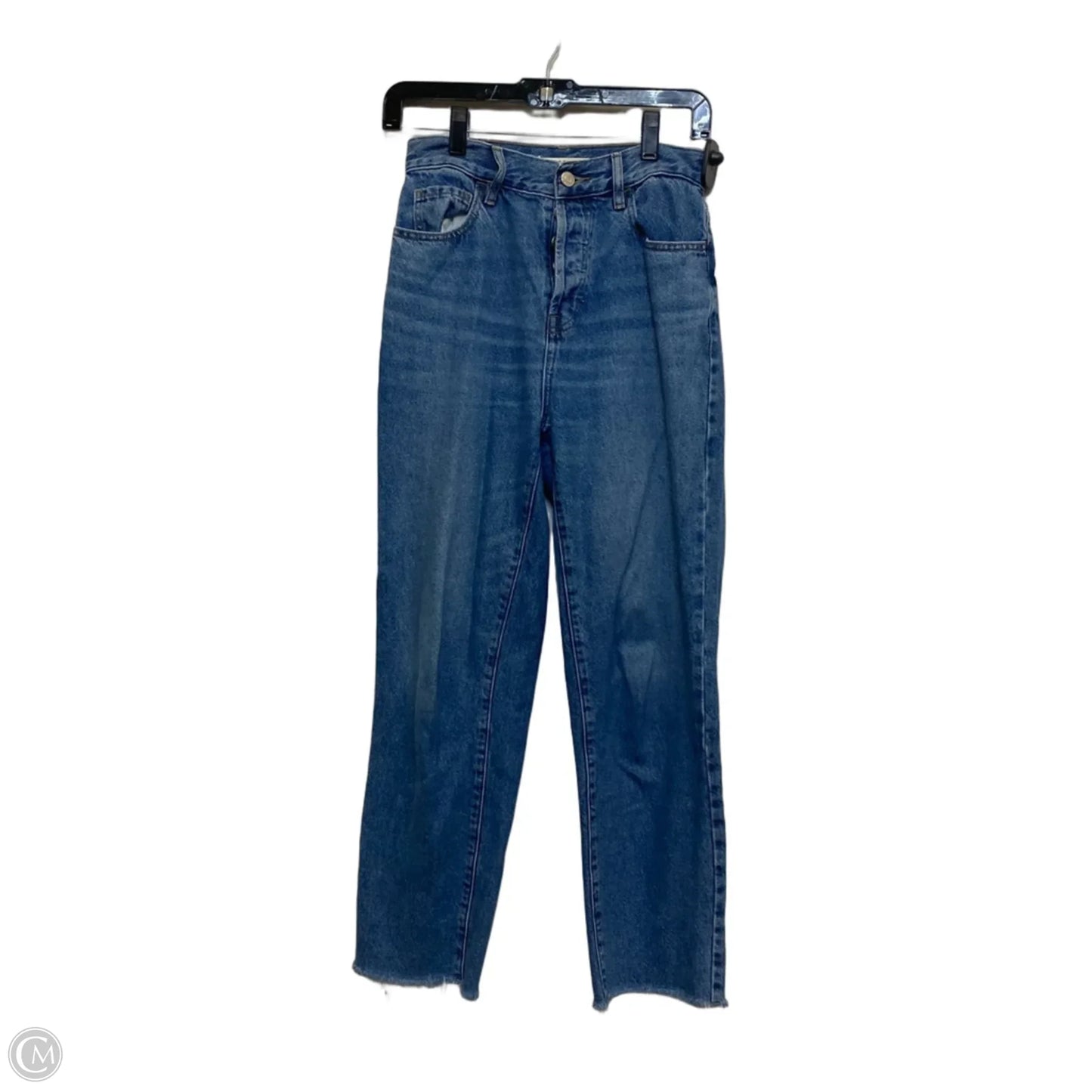 Jeans Straight By Pacsun In Blue Denim, Size: 2