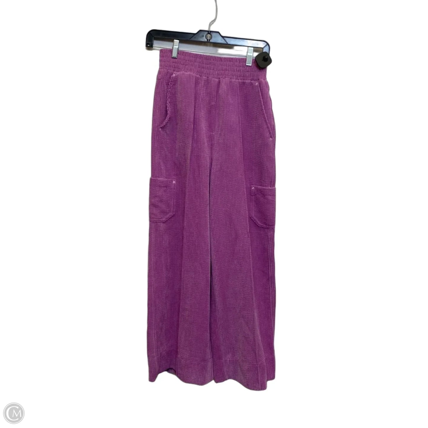 Pants Wide Leg By Urban Outfitters In Purple, Size: Xs