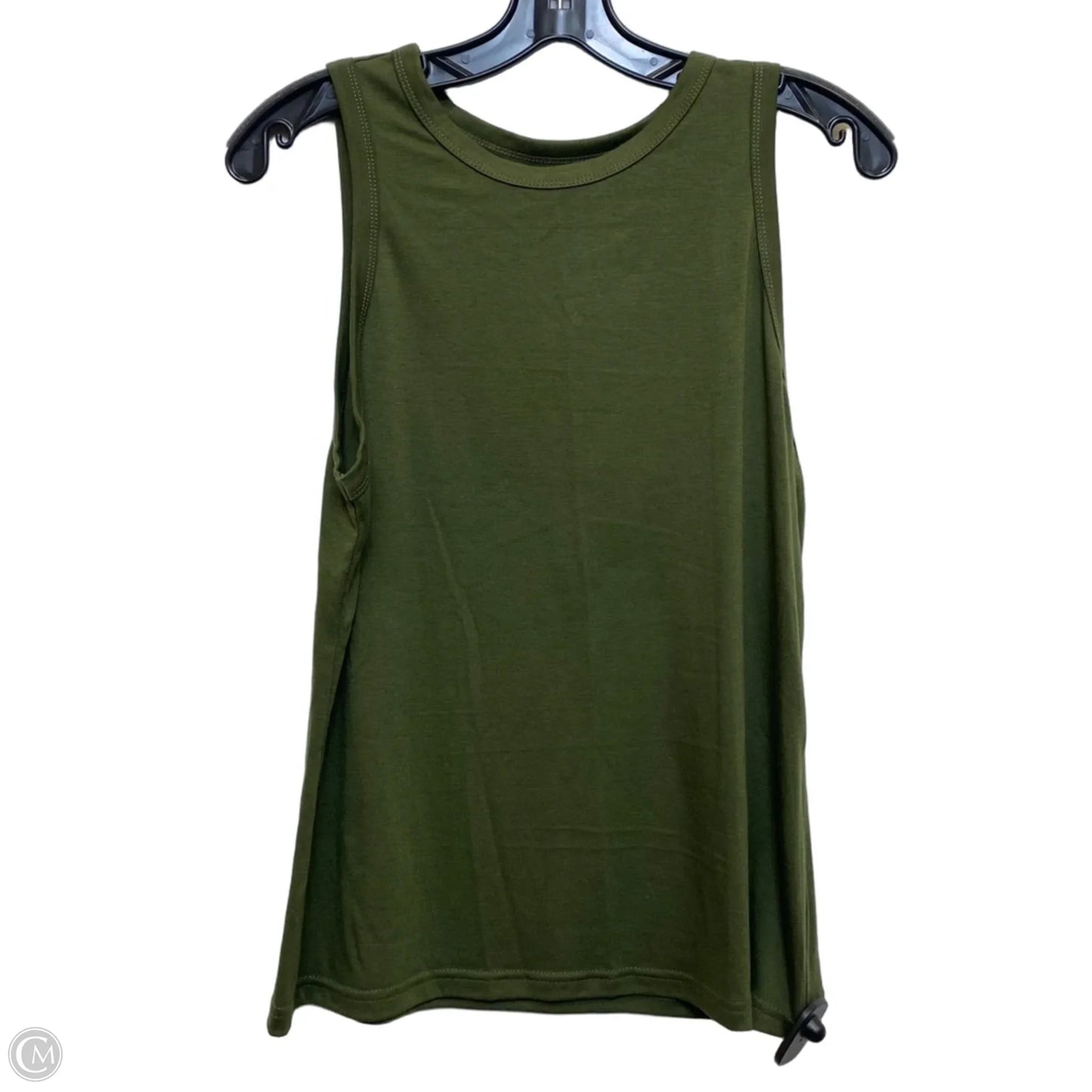 Top Sleeveless By Cmf In Green, Size: M