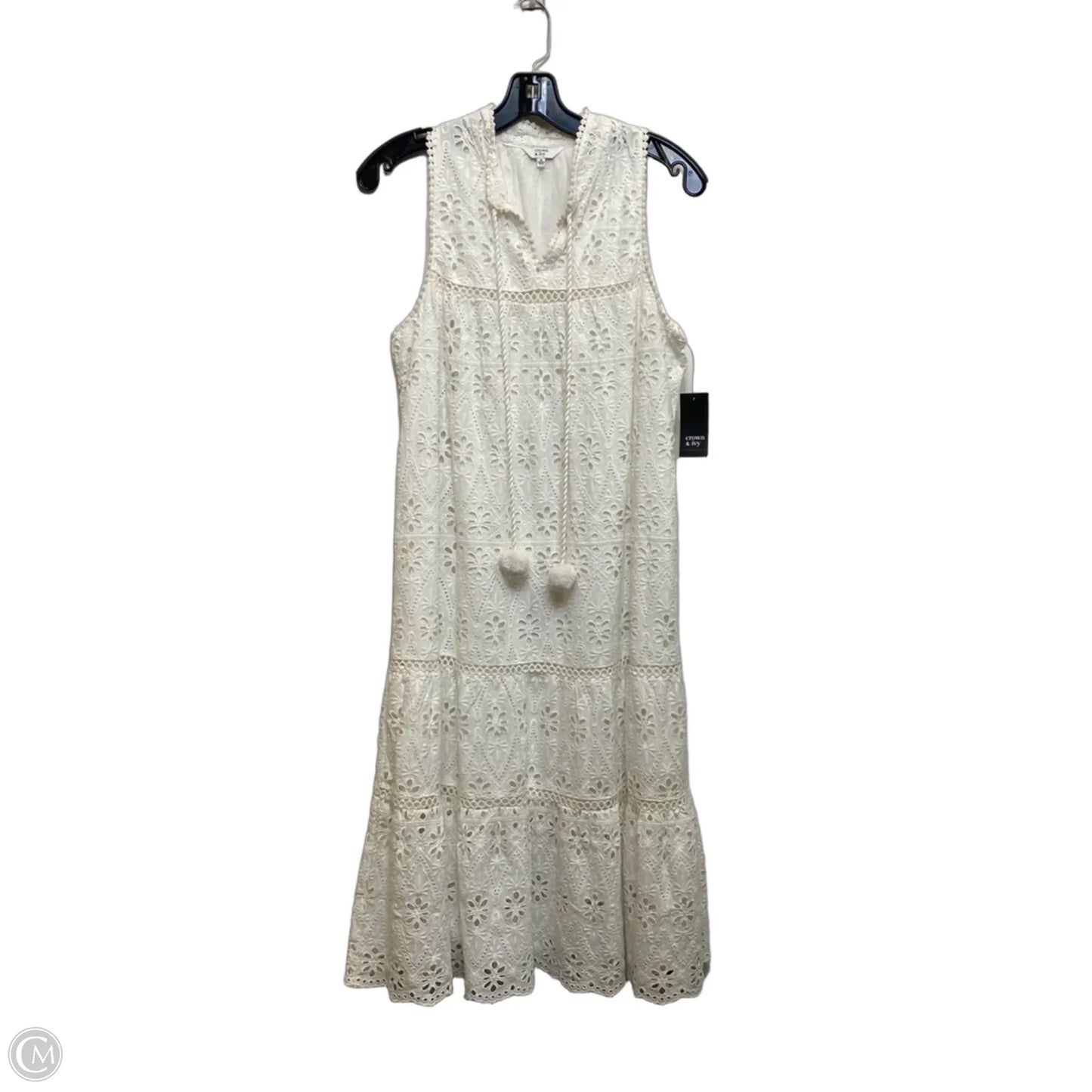 Dress Casual Maxi By Crown And Ivy In White, Size: M