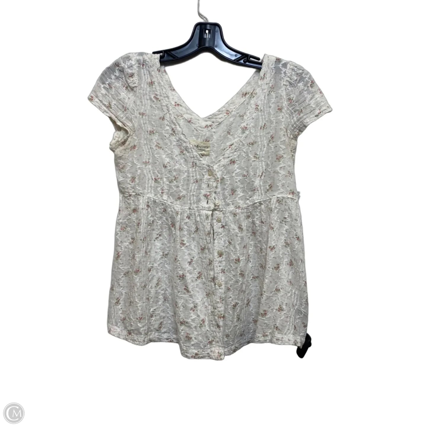 Top Short Sleeve By Denim & Supply By Ralph Lauren In White, Size: Xs
