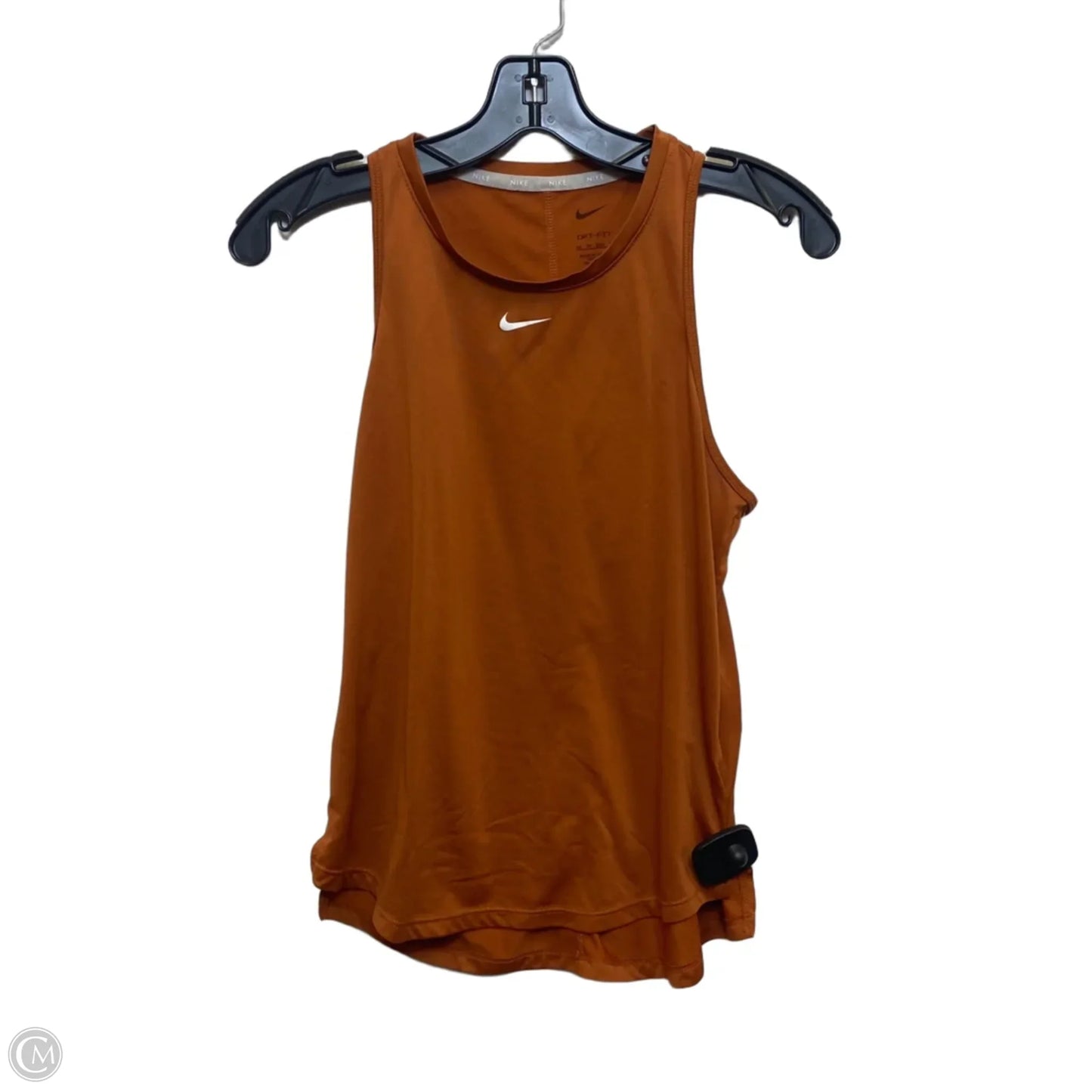 Athletic Tank Top By Nike Apparel In Orange, Size: Xs