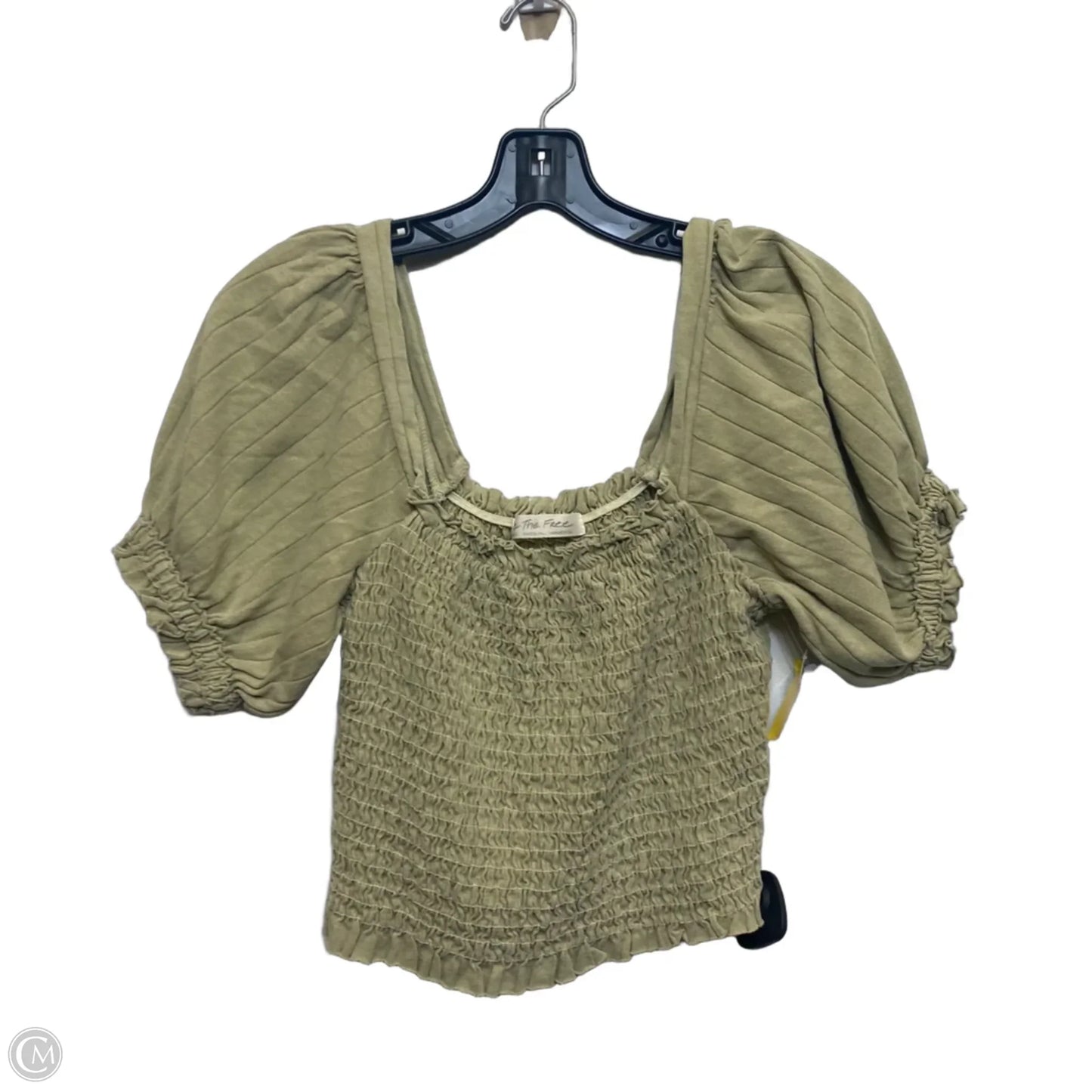 Top Short Sleeve By We The Free In Green, Size: M