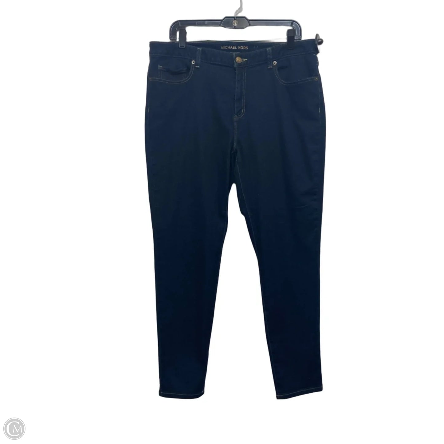 Jeans Designer By Michael Kors In Blue Denim, Size: 14
