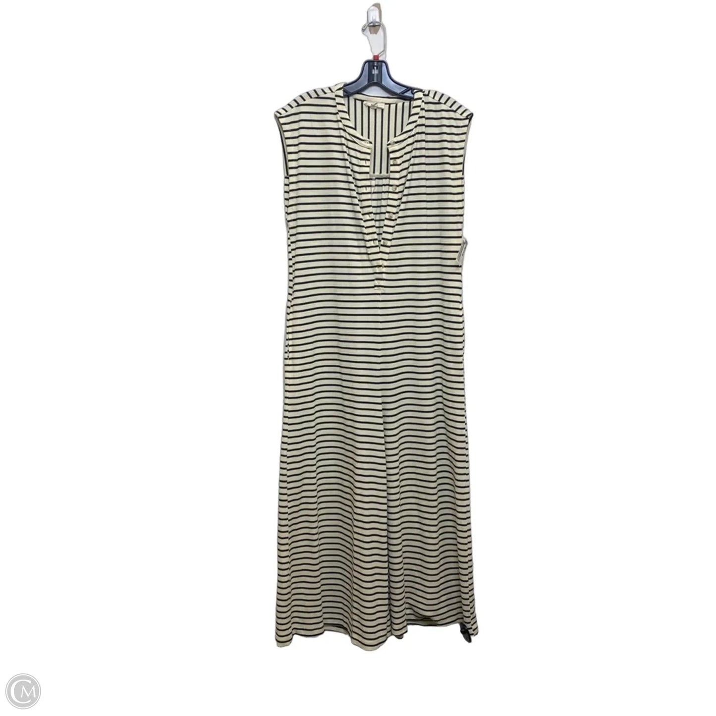 Jumpsuit By Entro In Black & Cream, Size: S