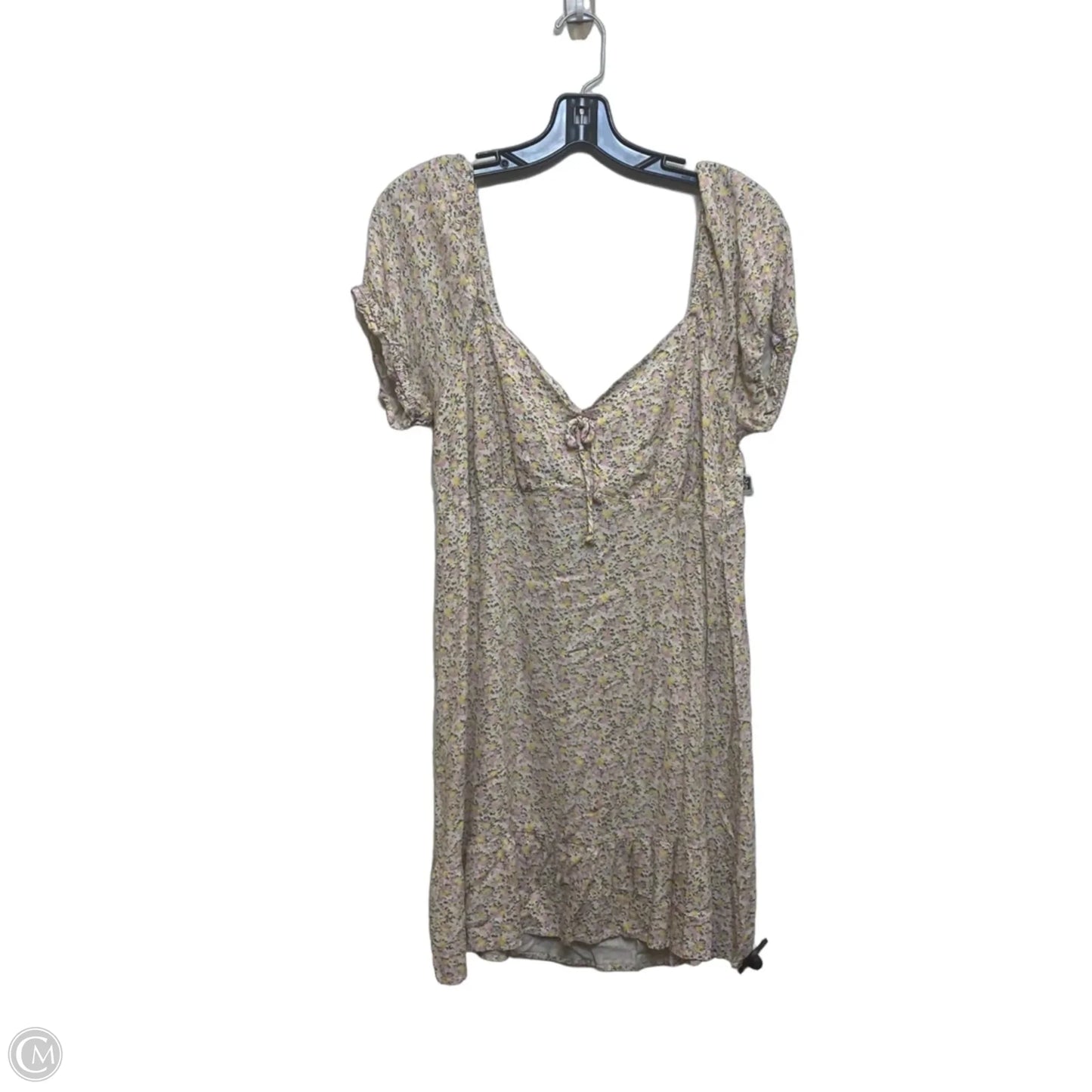 Dress Casual Short By Wild Fable In Pink & White, Size: L