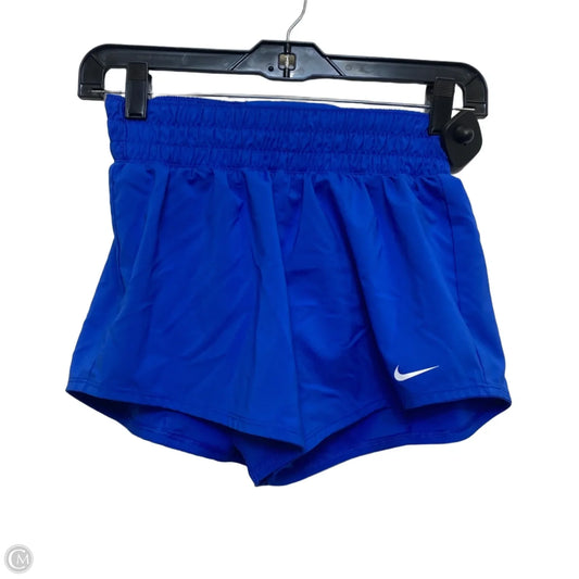 Athletic Shorts By Nike Apparel In Blue, Size: Xs