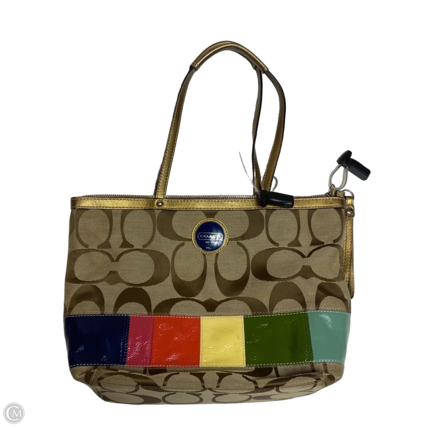 Handbag Designer By Coach, Size: Medium