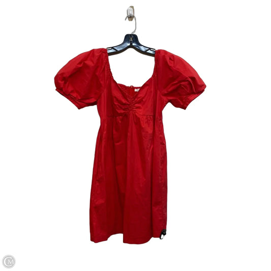 Dress Casual Short By English Factory In Red, Size: M