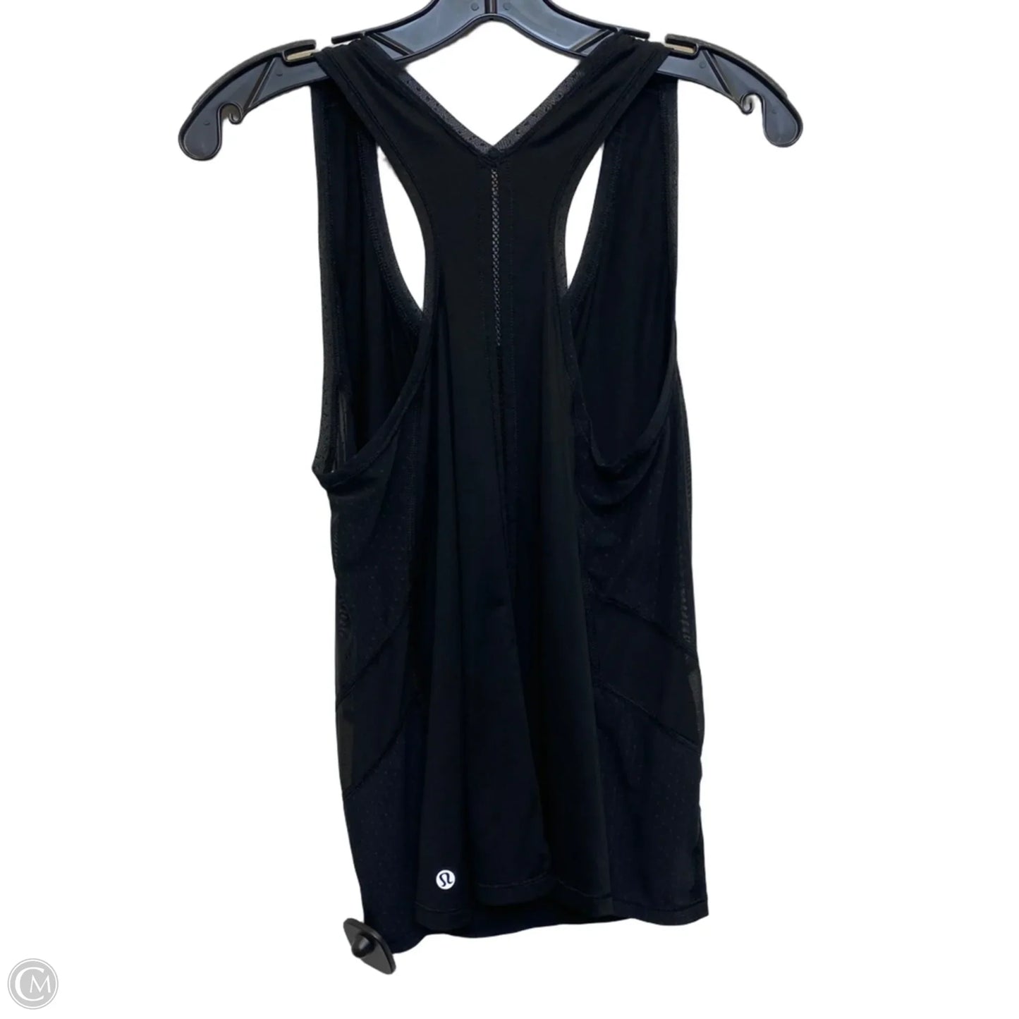 Athletic Tank Top Designer By Lululemon In Black, Size: S
