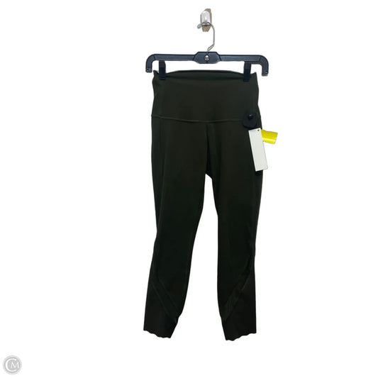 Athletic Leggings Designer By Lululemon In Green, Size: S