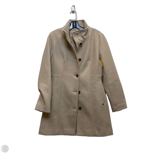 Coat Peacoat By Calvin Klein In Cream, Size: Sp