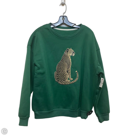 Sweatshirt Crewneck By Cmf In Green, Size: Xl