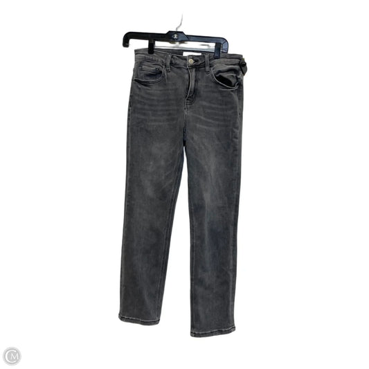 Jeans Straight By Vervet In Grey Denim, Size: 4