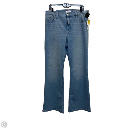 Jeans Flared By Jessica Simpson In Blue Denim, Size: 14
