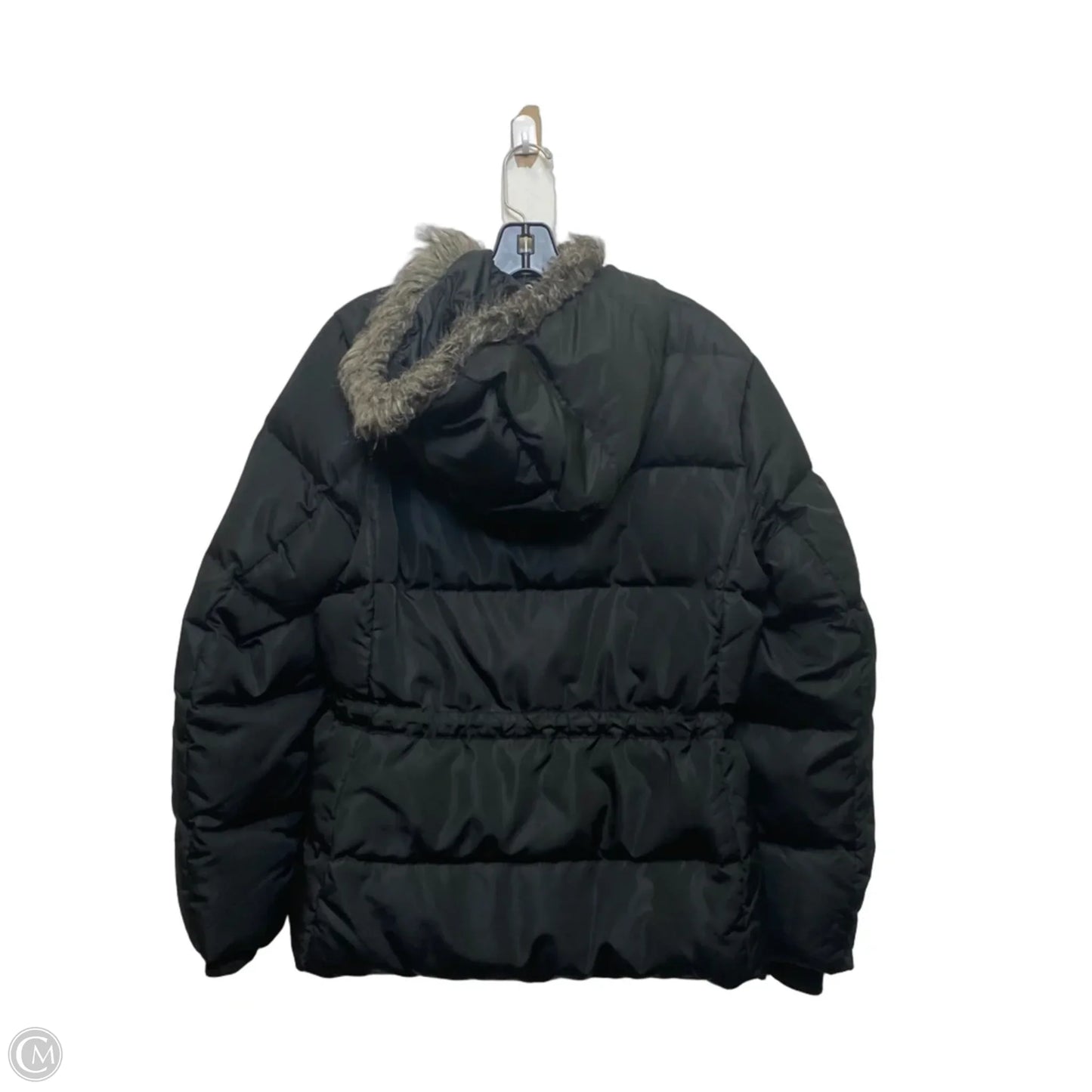 Jacket Puffer & Quilted By Banana Republic In Black, Size: L