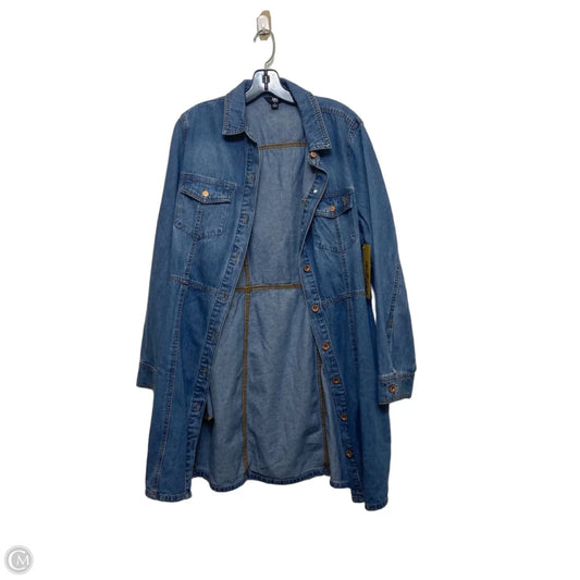 Dress Designer By Frye In Blue Denim, Size: L